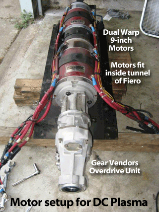electric forklift motor drag racing conversion